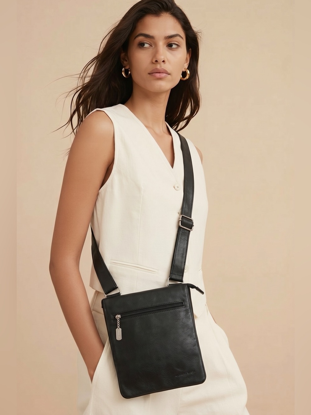 Large Fossil crossbody organizer / gender neutral